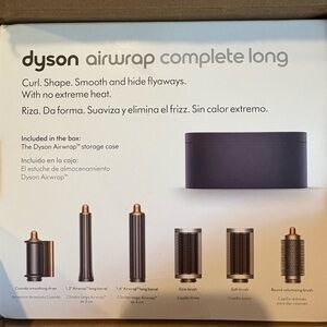 Dyson Airwrap Complete Long - Black and Gold